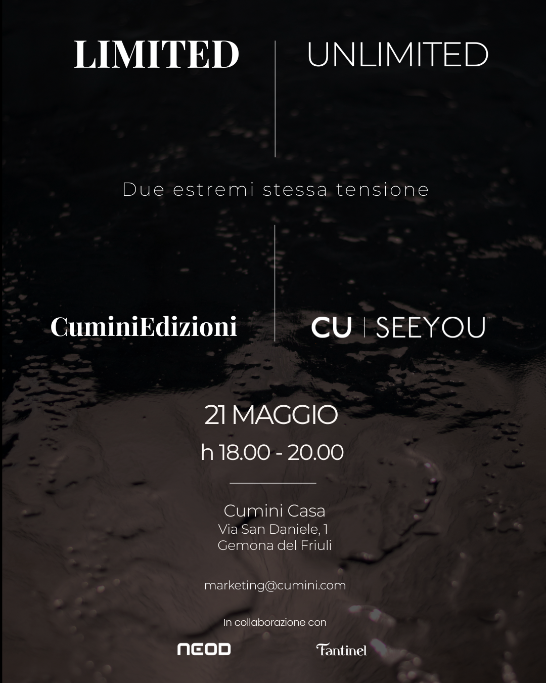 Cumini presenta CuminiEdizioni e i nuovi prodotti CU|SEEYOU