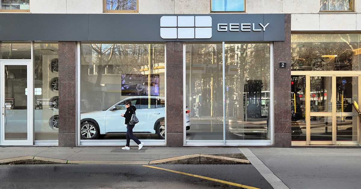 Cumini Studio firma le concessionarie Geely in Italia