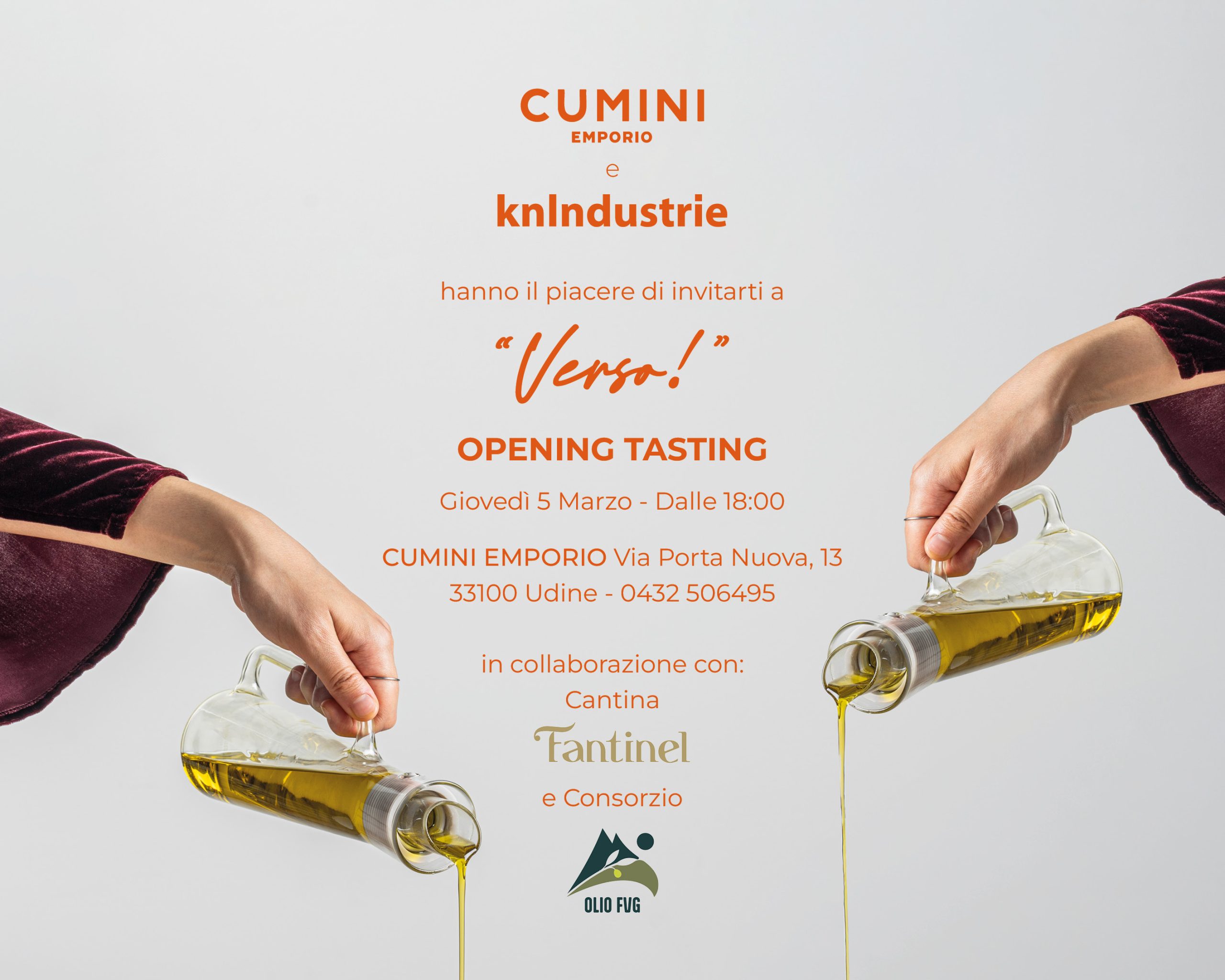 Cumini Emporio presenta VERSO di knIndustrie